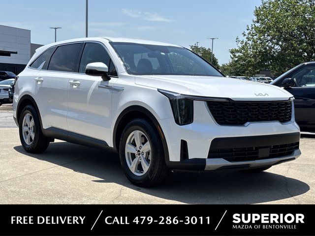 Glacial White Pearl 2025 Kia Sorento SUV / Crossover Front-Wheel Drive 8-Speed Automatic