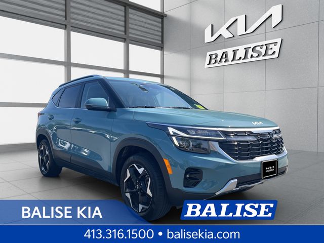 Pluton Blue 2024 Kia Seltos EX AWD SUV / Crossover All-Wheel Drive Continuously Variable Transmission