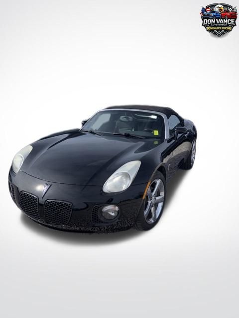 Mysterious (Black) 2008 Pontiac Solstice GXP Convertible Rear-Wheel Drive 5-Speed Automatic