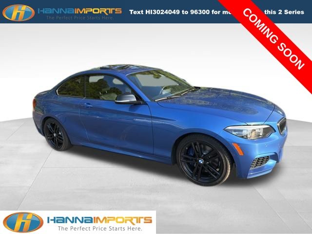 Estoril Blue Metallic 2020 BMW 2 Series M240i xDrive Coupe AWD Coupe All-Wheel Drive 8-Speed Automatic