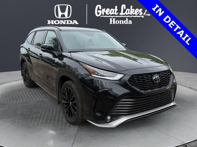 Midnight Black Metallic 2024 Toyota Highlander XSE AWD SUV / Crossover All-Wheel Drive 8-Speed Automatic