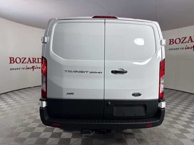 2025 Oxford White Ford Transit Cargo Van Base AWD Van