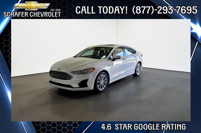 Oxford White 2020 Ford Fusion Sedan Front-Wheel Drive 6-Speed Automatic