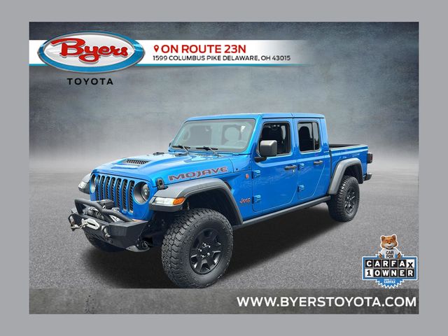 Hydro Blue Pearlcoat 2020 Jeep Gladiator Mojave Crew Cab 4WD Pickup Truck Four-Wheel Drive 8-Speed Automatic