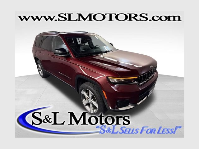Velvet Red Pearlcoat 2021 Jeep Grand Cherokee L SUV / Crossover Four-Wheel Drive 8-Speed Automatic