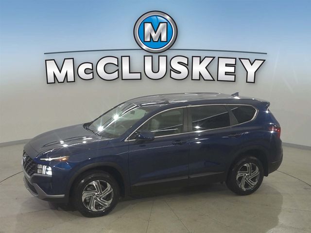 Stormy Blue 2023 Hyundai Santa Fe SUV / Crossover All-Wheel Drive 8-Speed Automatic
