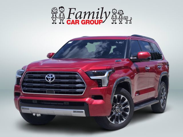 Supersonic Red 2023 Toyota Sequoia SUV / Crossover Four-Wheel Drive Automatic