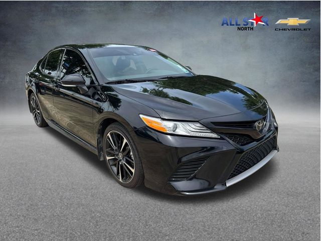 Midnight Black Metallic 2020 Toyota Camry Sedan Front-Wheel Drive 8-Speed Automatic