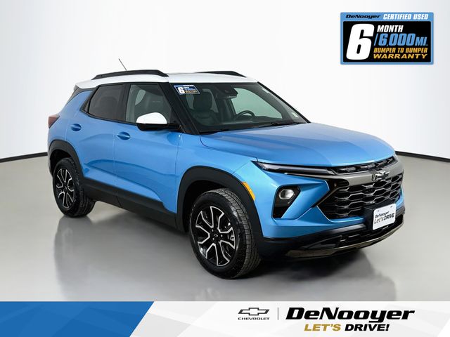 Marina Blue 2025 Chevrolet Trailblazer SUV / Crossover Four-Wheel Drive 9-Speed Automatic