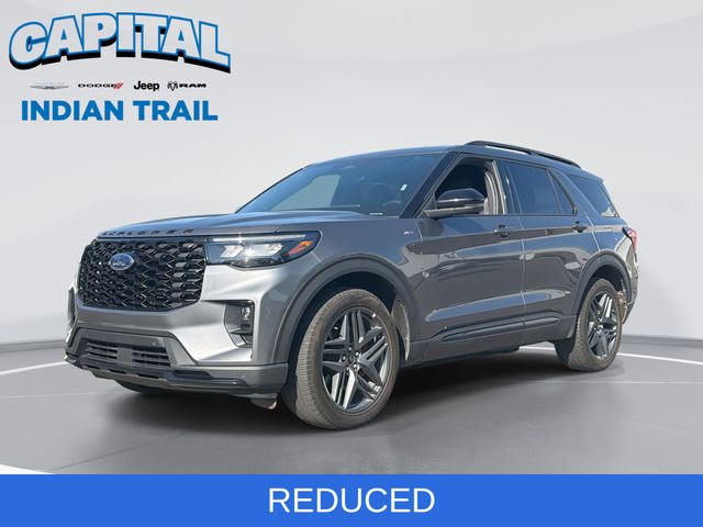 Carbonized Gray Metallic 2025 Ford Explorer SUV / Crossover All-Wheel Drive Automatic