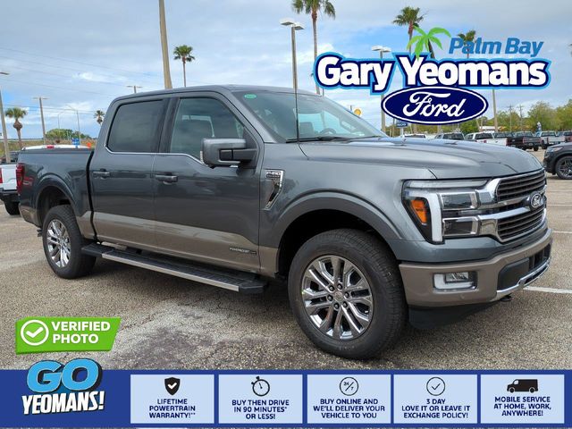 Carbonized Gray Metallic 2026 Ford F-150 King Ranch SuperCrew 4WD Pickup Truck Four-Wheel Drive Automatic