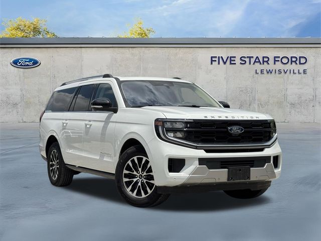 Oxford White 2025 Ford Expedition MAX Platinum 4WD SUV / Crossover Four-Wheel Drive Automatic