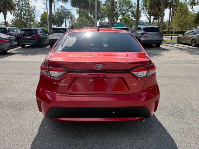 Used 2020 Red Toyota LE image 6