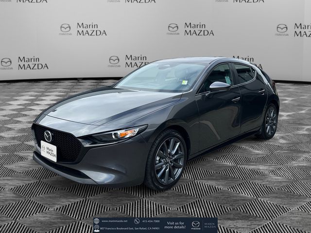 Machine Gray Metallic 2024 Mazda MAZDA3 Hatchback Front-Wheel Drive 6-Speed Automatic