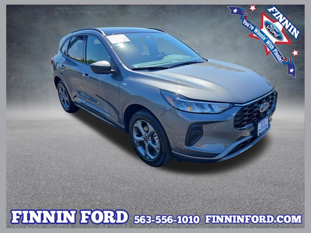 Carbonized Gray Metallic 2024 Ford Escape SUV / Crossover All-Wheel Drive 8-Speed Automatic