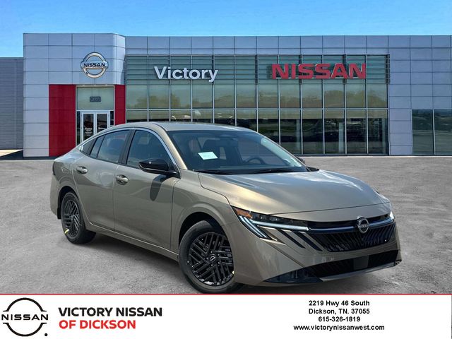 Bronze 2026 Nissan Sentra Sedan Front-Wheel Drive Continuously Variable Transmission