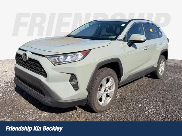 Green 2021 Toyota RAV4 XLE AWD SUV / Crossover All-Wheel Drive 8-Speed Automatic