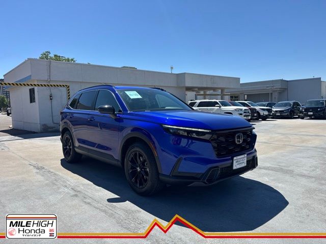 Still Night Pearl 2024 Honda CR-V Hybrid SUV / Crossover All-Wheel Drive Continuously Variable Transmission