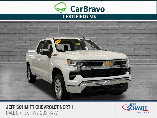 Summit White 2024 Chevrolet Silverado 1500 Pickup Truck Four-Wheel Drive Automatic