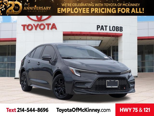 Underground 2024 Toyota Corolla Sedan Front-Wheel Drive Continuously Variable Transmission