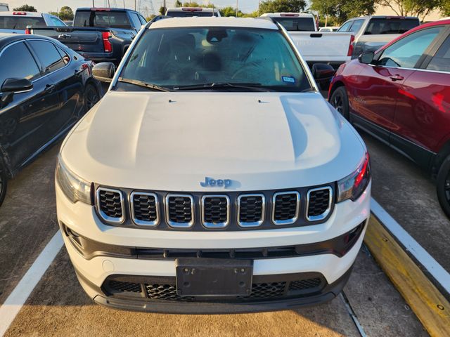 2025 Jeep Compass Latitude White at Cook Ford
