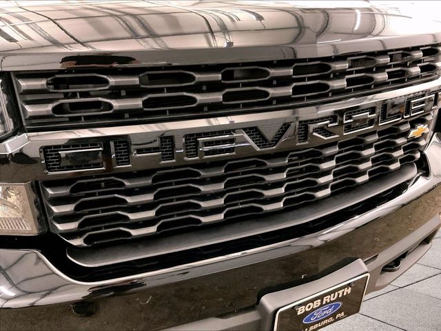 2020 Chevrolet Silverado 1500 Custom Black at Phil Fitts Ford