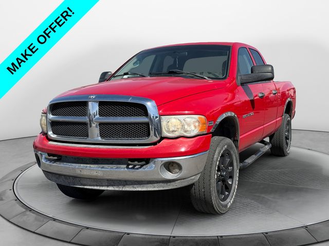 Red 2003 Dodge RAM 2500 Pickup Truck 5-Speed Automatic