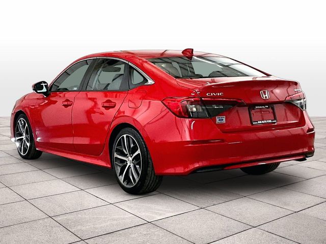 2024 Honda Civic Touring Red at South Hills Kia