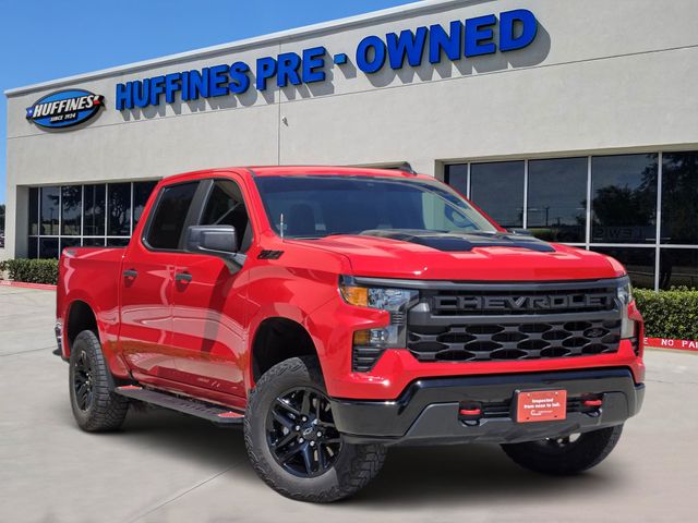 Red Hot 2024 Chevrolet Silverado 1500 Pickup Truck Four-Wheel Drive Automatic