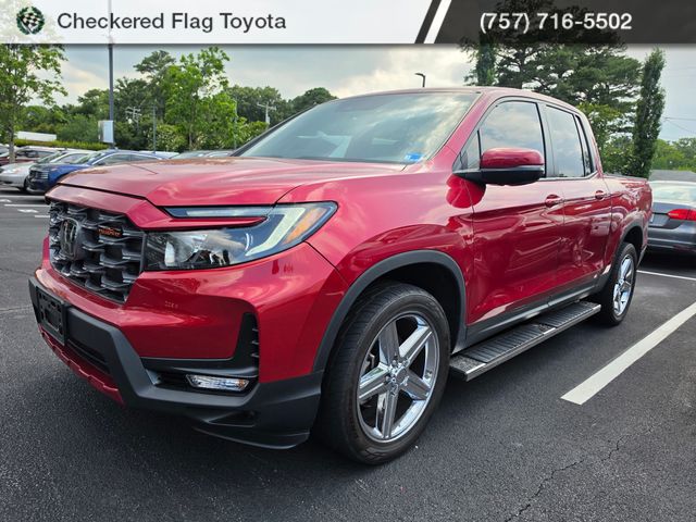 Radiant Red 2024 Honda Ridgeline Pickup Truck All-Wheel Drive 9-Speed Automatic