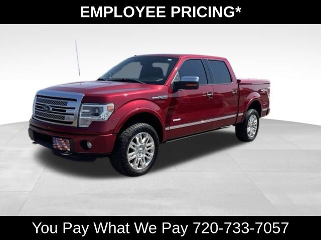 Ruby Red Metallic 2014 Ford F-150 Pickup Truck Four-Wheel Drive 6-Speed Automatic