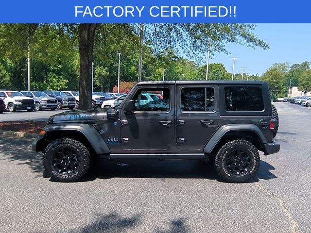 Used 2023 Gray Jeep Willys 4xe image 2