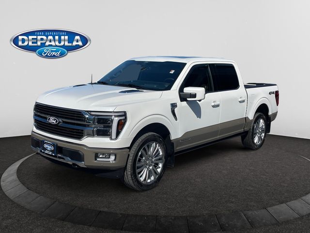 Space White Metallic 2025 Ford F-150 Pickup Truck Four-Wheel Drive Automatic