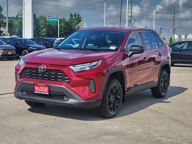 2023 Toyota RAV4 LE Red at Shottenkirk Kia Fort Bend