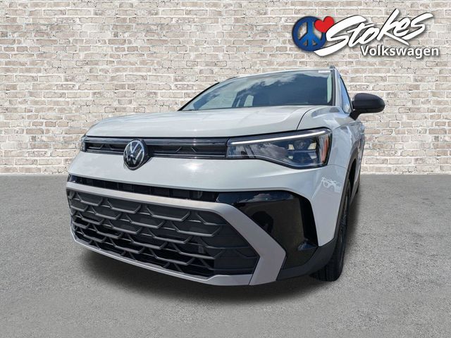 2025 Volkswagen Taos 1.5T S White at Stokes Volkswagen