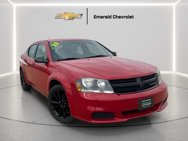 Redline 2 Coat Pearl 2013 Dodge Avenger SE FWD Sedan Front-Wheel Drive 6-Speed Automatic