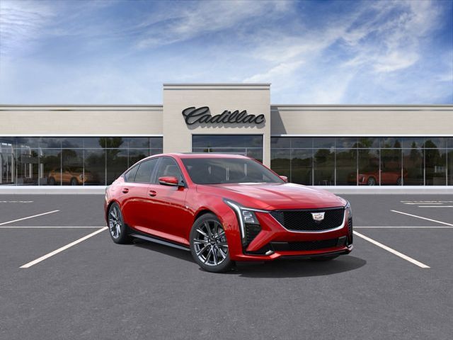 Radiant Red 2026 Cadillac CT5 Sport RWD Sedan Rear-Wheel Drive Automatic
