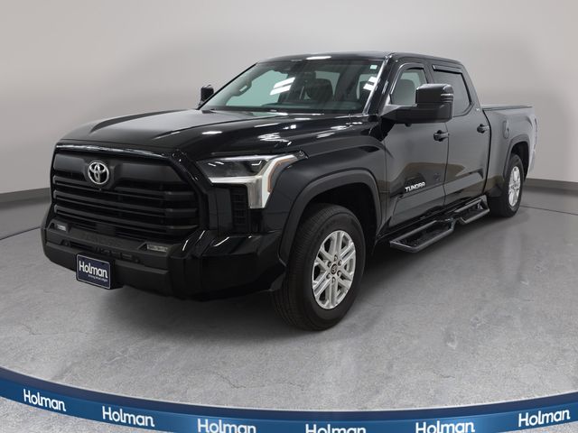Midnight Black Metallic 2022 Toyota Tundra Pickup Truck Four-Wheel Drive Automatic