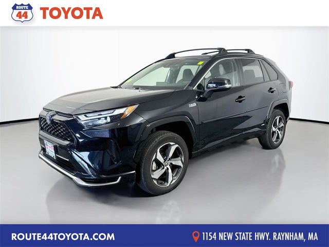 Midnight Black Metallic 2024 Toyota RAV4 Prime SUV / Crossover All-Wheel Drive Continuously Variable Transmission