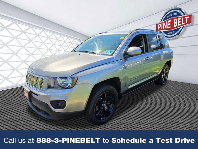 Billet Silver Metallic Clearcoat 2017 Jeep Compass SUV / Crossover Four-Wheel Drive 6-Speed Automatic
