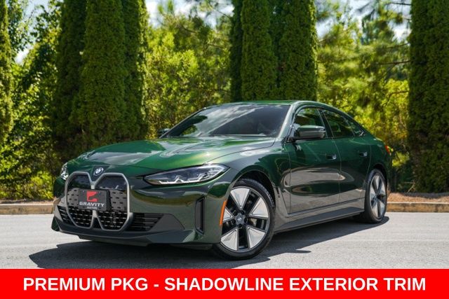 San Remo Green Metallic 2023 BMW i4 Sedan Rear-Wheel Drive Automatic