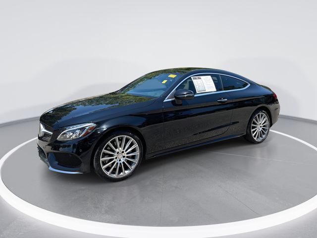 Black 2017 Mercedes-Benz C-Class C 300 Coupe 4MATIC Coupe All-Wheel Drive 7-Speed Automatic