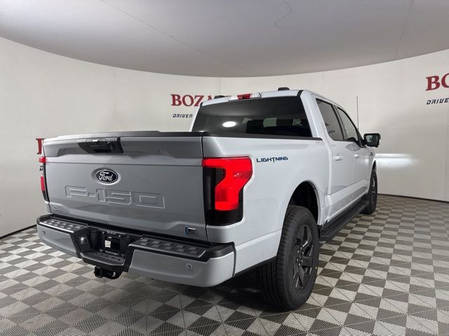 2025 Space White Metallic Ford F-150 Lightning Flash AWD Truck