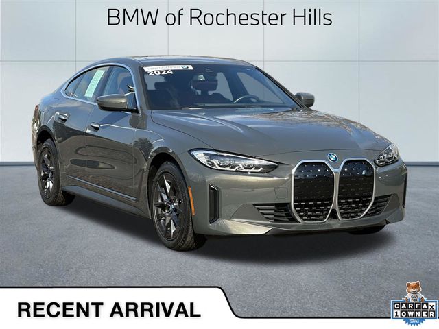 Individual Dravit Gray Metallic 2024 BMW i4 eDrive35 Gran Coupe FWD Sedan Rear-Wheel Drive Automatic