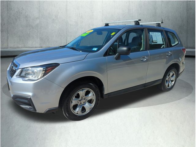 Ice Silver Metallic 2018 Subaru Forester SUV / Crossover All-Wheel Drive Continuously Variable Transmission