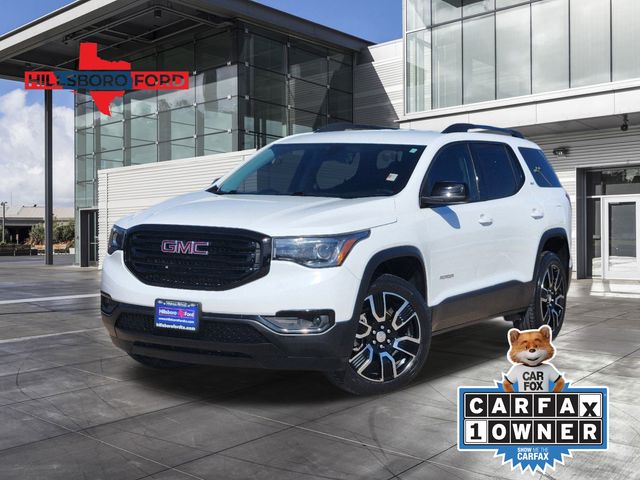 2019 Summit White GMC Acadia SLT-1 FWD SUV