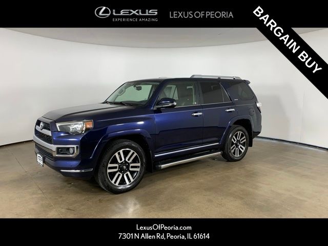 Nautical Blue 2016 Toyota 4Runner Limited 4WD SUV / Crossover All-Wheel Drive 5-Speed Automatic Overdrive