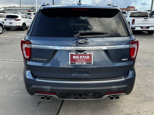 2019 Ford Explorer Platinum Blue at Bayway Chrysler Dodge Jeep Ram