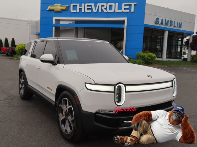 White 2024 Rivian R1S Adventure Quad Motor AWD SUV / Crossover All-Wheel Drive 1-Speed Automatic
