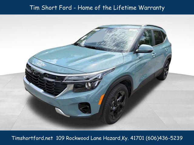 Pluton Blue 2026 Kia Seltos EX AWD SUV / Crossover All-Wheel Drive Continuously Variable Transmission